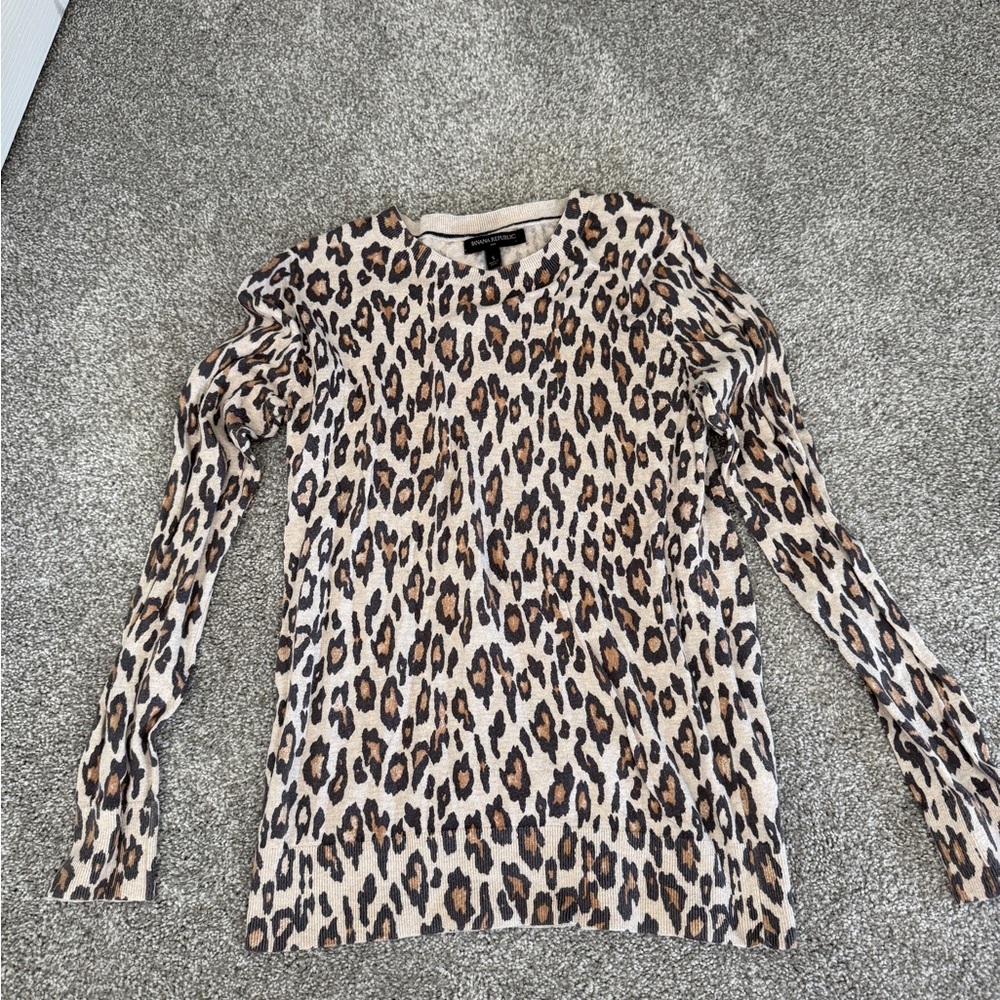 Banana Republic Animal Print Sweater